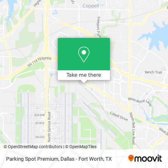 Parking Spot Premium map