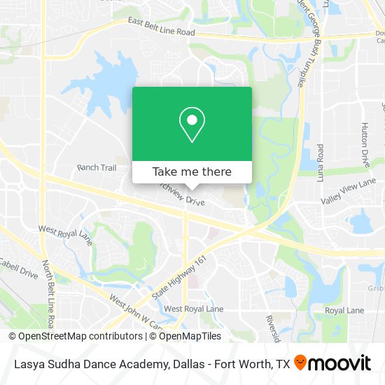 Mapa de Lasya Sudha Dance Academy