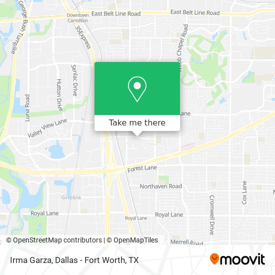 Mapa de Irma Garza