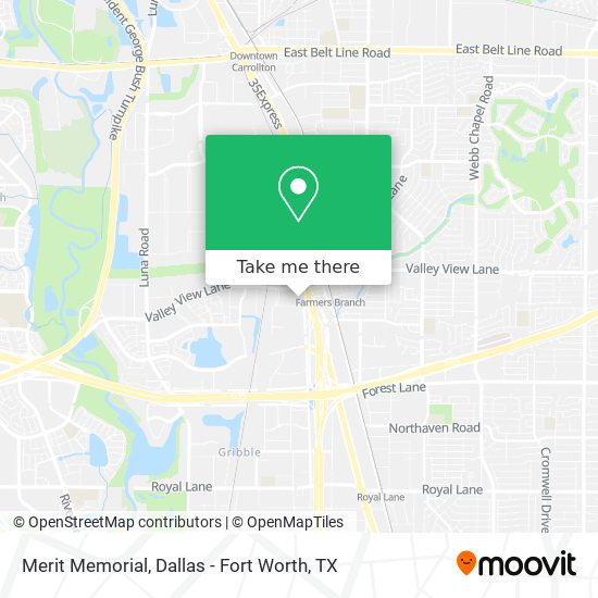 Mapa de Merit Memorial