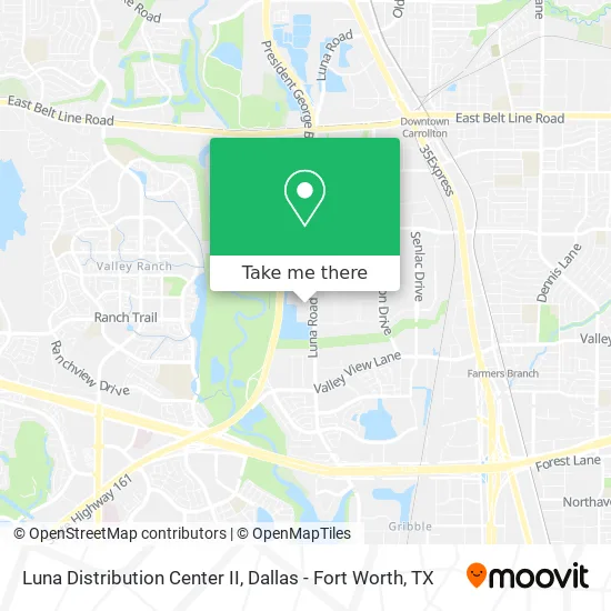 Luna Distribution Center II map