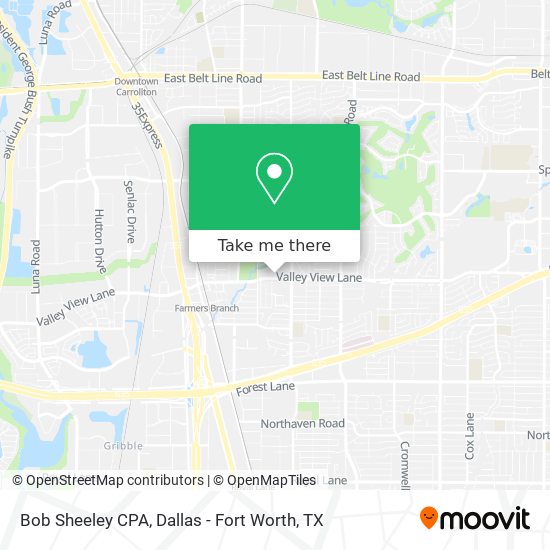 Bob Sheeley CPA map