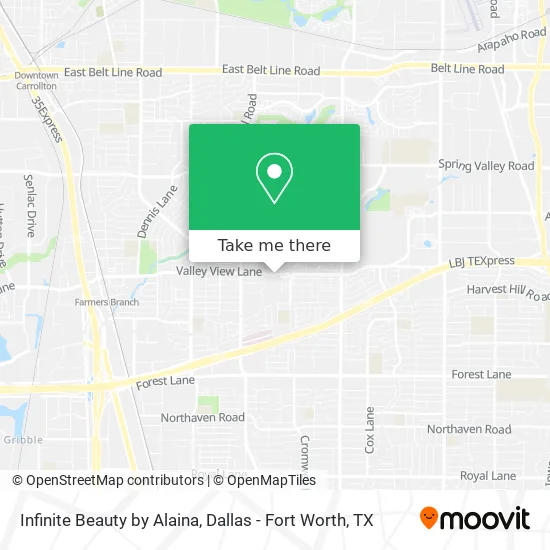 Infinite Beauty by Alaina map