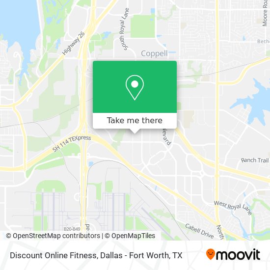 Discount Online Fitness map