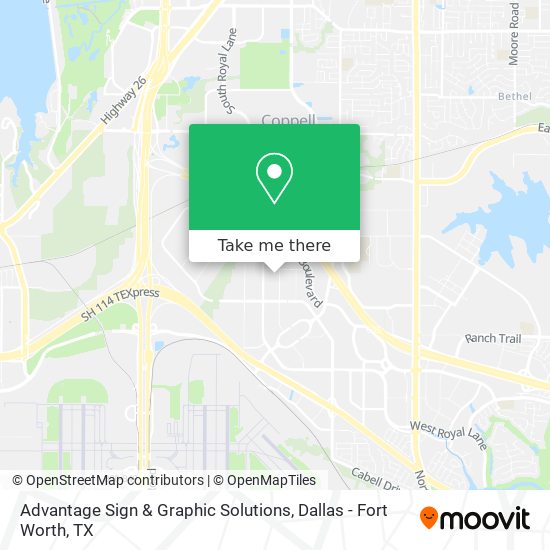 Advantage Sign & Graphic Solutions map