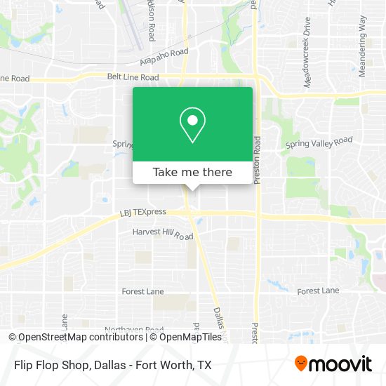 Flip Flop Shop map
