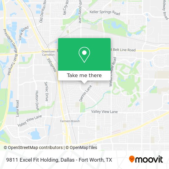 9811 Excel Fit Holding map