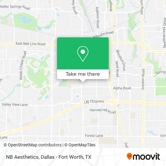NB Aesthetics map