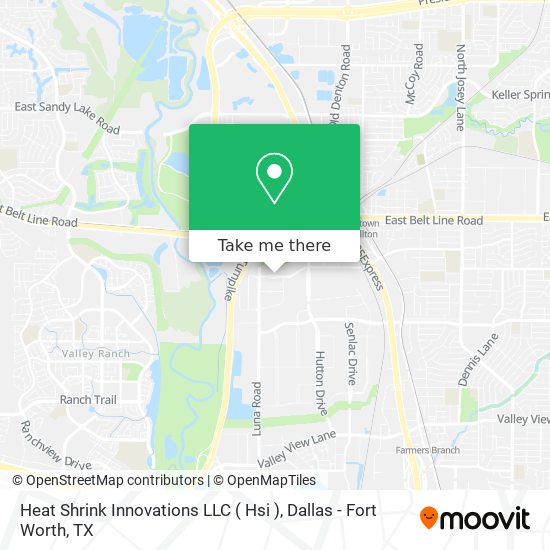 Heat Shrink Innovations LLC ( Hsi ) map