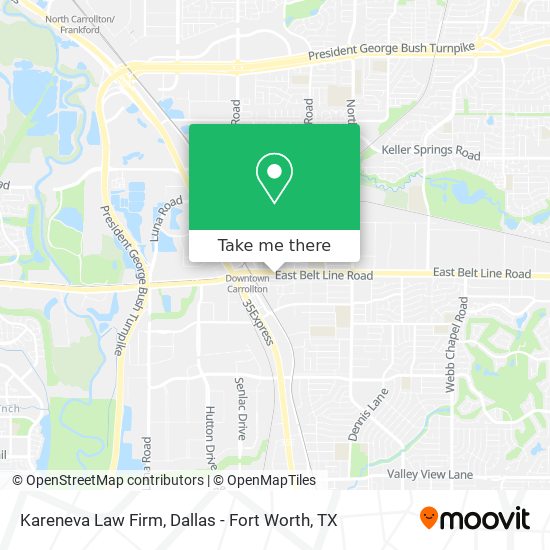 Kareneva Law Firm map