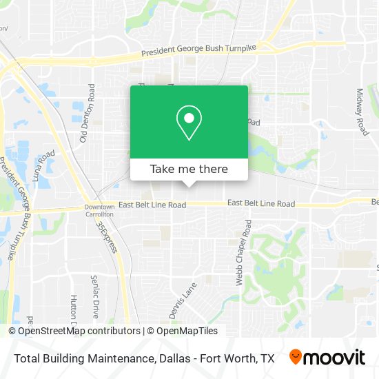 Total Building Maintenance map