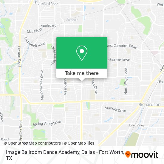 Image Ballroom Dance Academy map