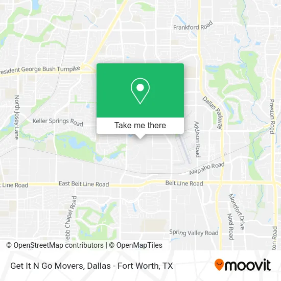 Get It N Go Movers map