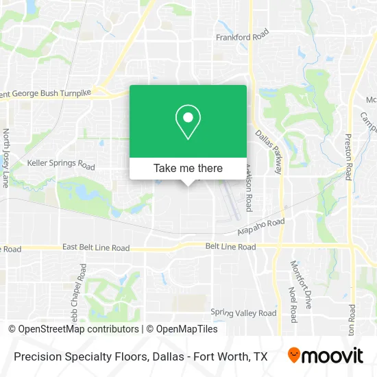 Precision Specialty Floors map