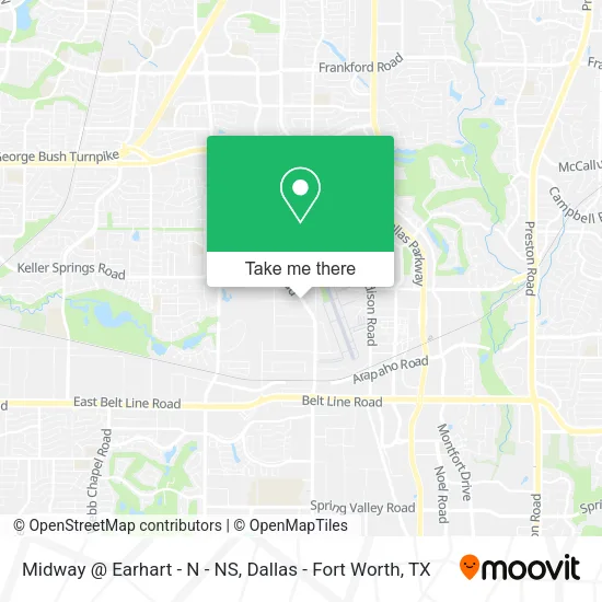 Midway @ Earhart - N - NS map