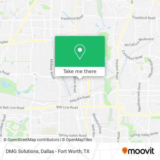 DMG Solutions map