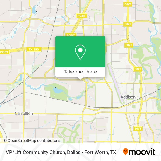 VP*Lift Community Church map