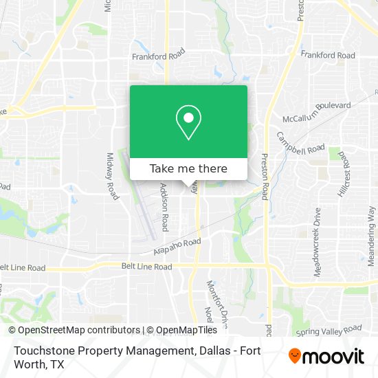 Touchstone Property Management map