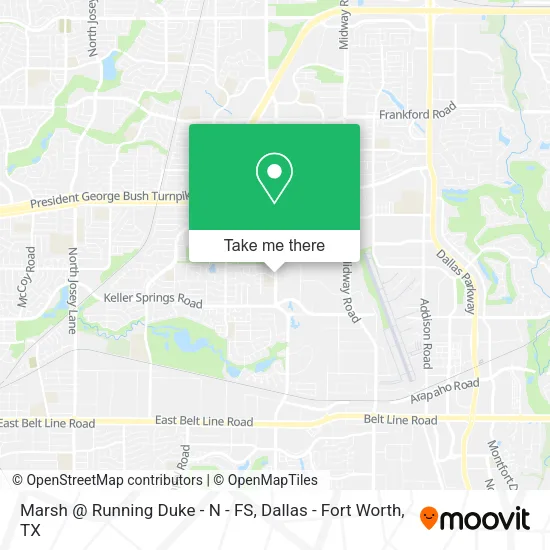 Marsh @ Running Duke - N - FS map