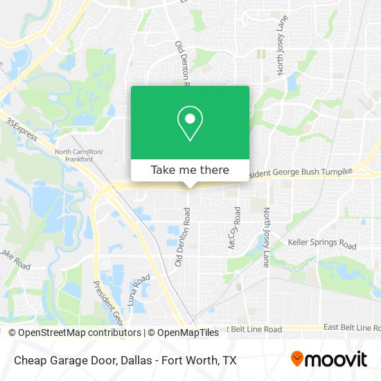 Cheap Garage Door map