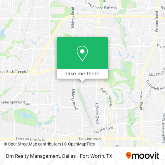 Dm Realty Management map