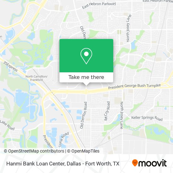 Mapa de Hanmi Bank Loan Center