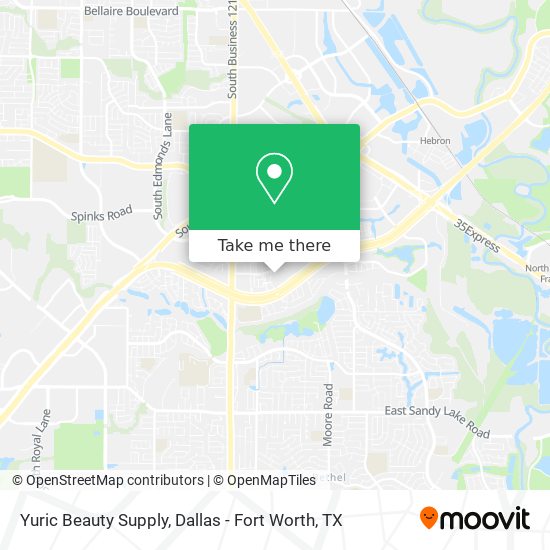 Yuric Beauty Supply map