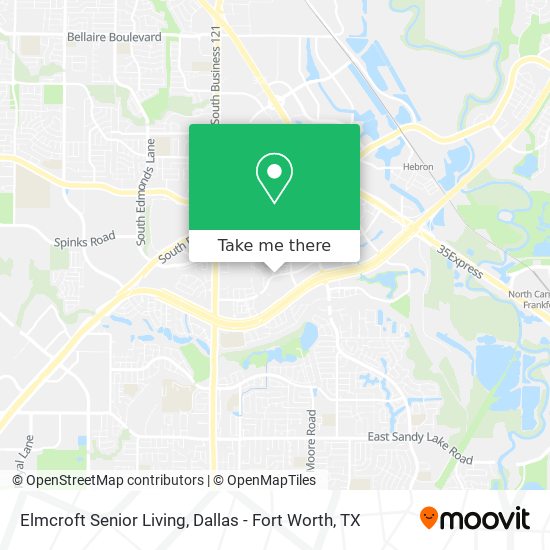 Elmcroft Senior Living map