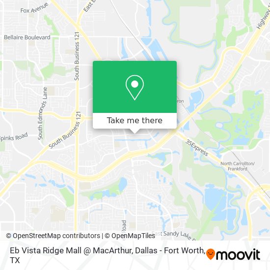 Eb Vista Ridge Mall @ MacArthur map