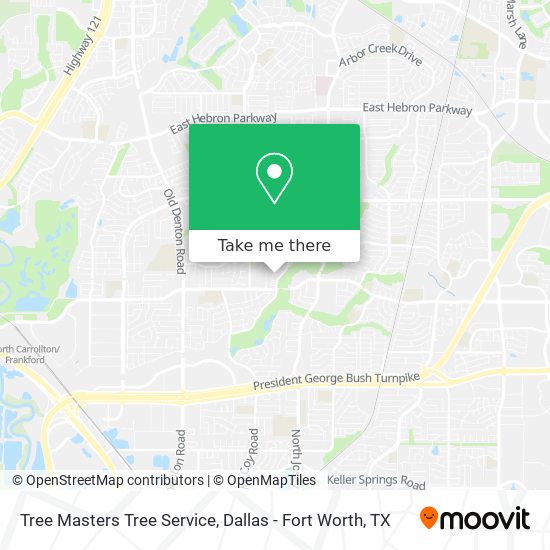 Tree Masters Tree Service map