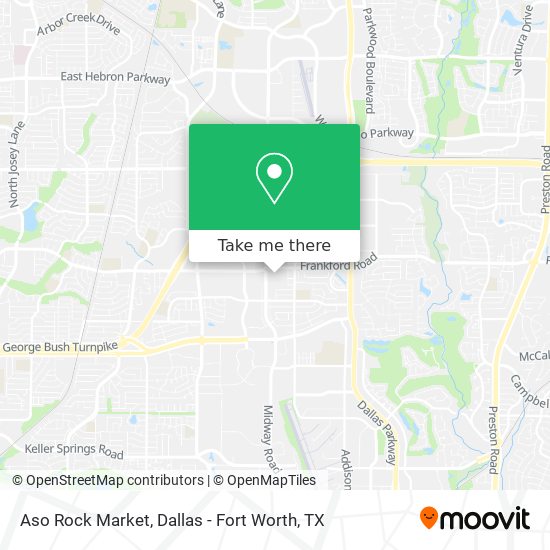 Aso Rock Market map