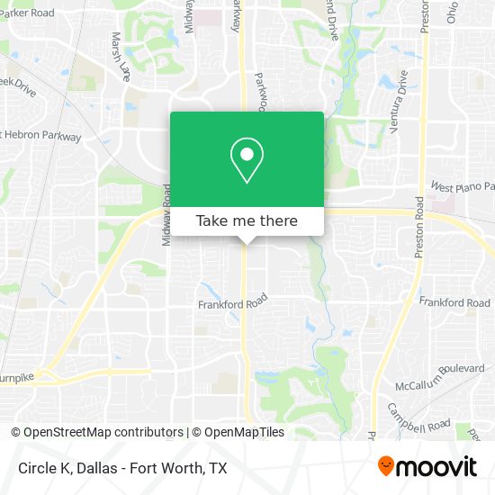 Mapa de Circle K