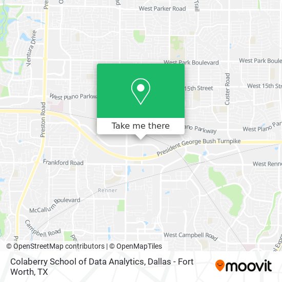 Colaberry School of Data Analytics map