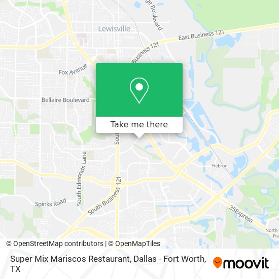 Super Mix Mariscos Restaurant map