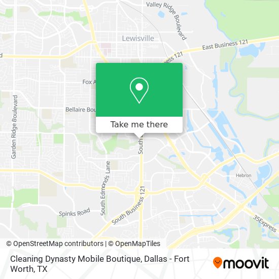 Mapa de Cleaning Dynasty Mobile Boutique