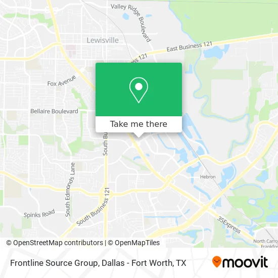 Frontline Source Group map