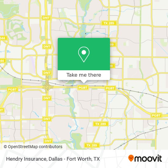 Hendry Insurance map
