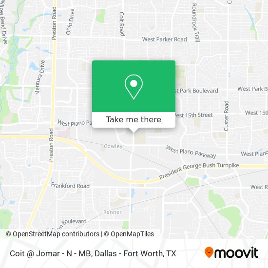 Coit @ Jomar - N - MB map