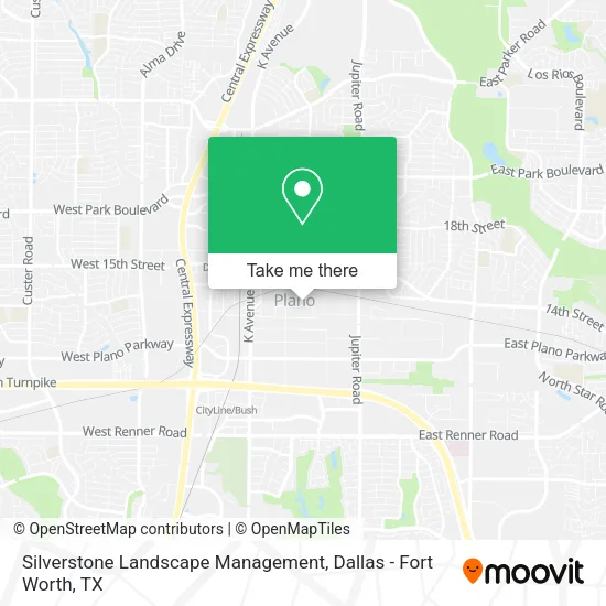 Silverstone Landscape Management map