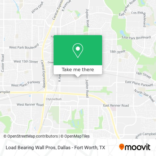 Mapa de Load Bearing Wall Pros