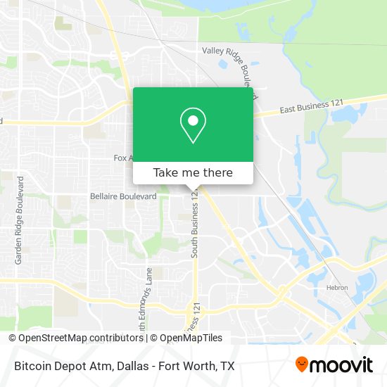 Mapa de Bitcoin Depot Atm