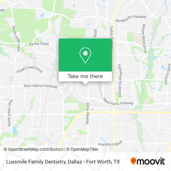 Luxsmile Family Dentistry map