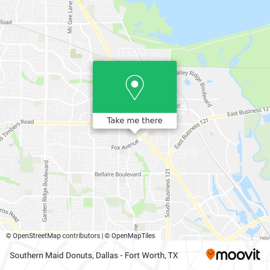 Southern Maid Donuts map