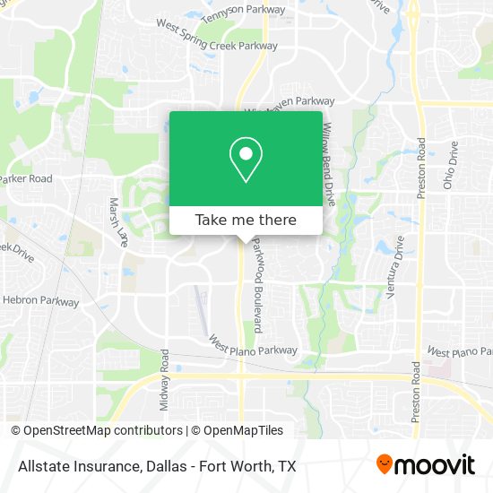 Allstate Insurance map