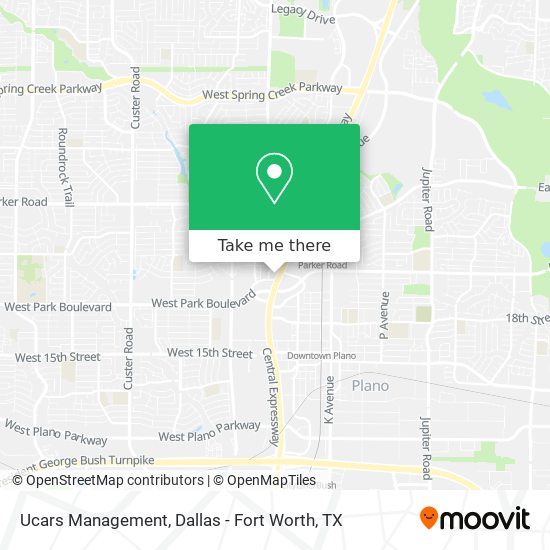 Ucars Management map
