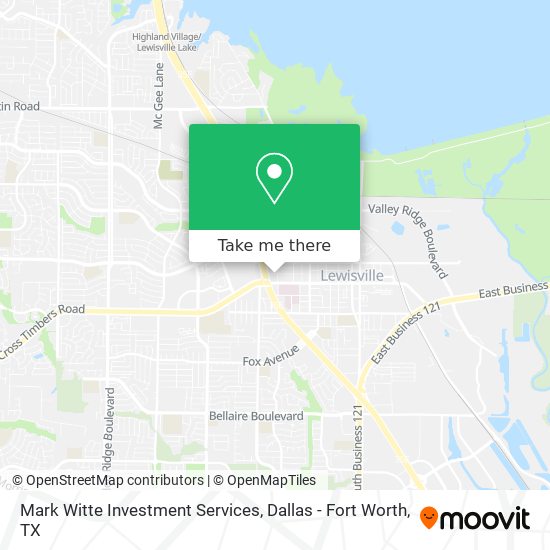 Mapa de Mark Witte Investment Services
