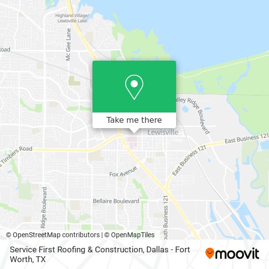Service First Roofing & Construction map