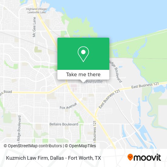 Mapa de Kuzmich Law Firm