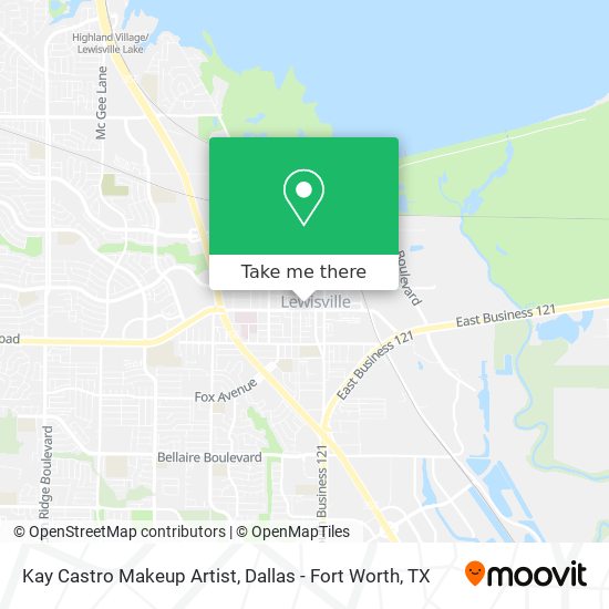 Kay Castro Makeup Artist map