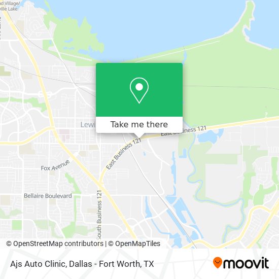 Ajs Auto Clinic map